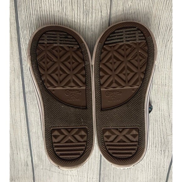 Bubbles Converse All Stars Boy Girl Toddler High Tops Shoes, Size 7 - Picture 6 of 6